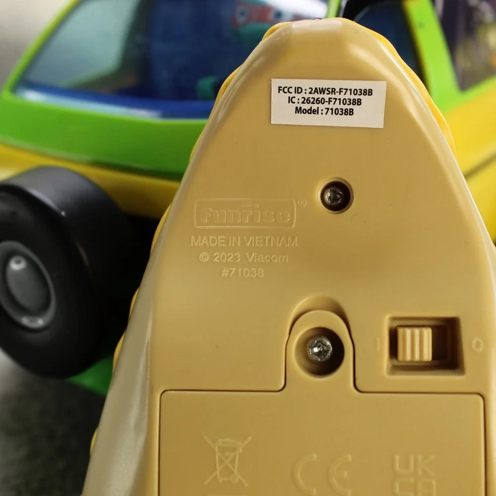 Funrise‎ TMNT Pizza Blaster RC Van Kids Yellow Good Mutant Mayhem Toy